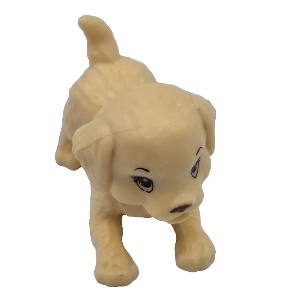 2016 Mattel Barbie Pet Dog Figure Squirt Toy Golden Retriever Puppy